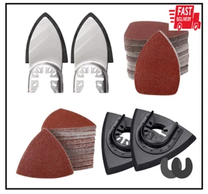 206Pcs Oscillating Tool Detail Sanding Pads Kit 2Pcs Triangle Sanding Pads 2Pc - Picture 1 of 2