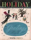 HOLIDAY Magazine December 1948 Travel/Photos/Stories Winter Sports/El Paso/Texas