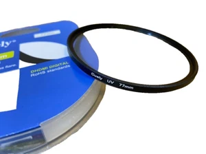 Cuely 77mm UV Digital Lens Filter with case - Picture 1 of 4