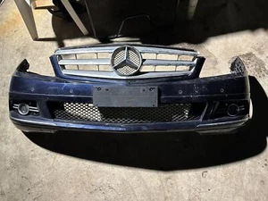 MERCEDES C CLASS W204 07/2007-03/2010 FRONT BUMPER WITH PARK SENSOR - Picture 1 of 12