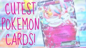 X9 Cute Pokemon Cards happy forest cute fairy pink Lot - Picture 1 of 3