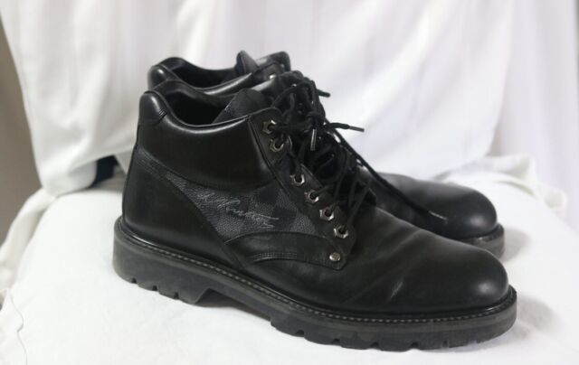 Botas. Botines Louis vuitton Antracita talla 45 EU de en Cuero - 31202144