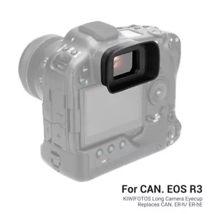 Soft Long Eyecup Eyepiece Viewfinder for Canon EOS R3 Replace Canon ER-h, ER-hE - Picture 1 of 13