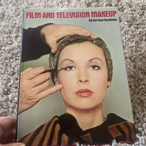 Film and Television Makeup Artist Instructions Herman Buchman 1st Ed 1973 - Picture 1 of 21