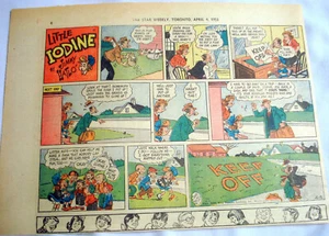 Little Iodine Comic Strip by Jimmy Halo April 4, 1953 - Picture 1 of 1