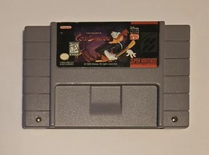 MAUI MALLARD IN COLD SHADOW SUPER NINTENDO SNES DISNEY 1996 Authentic Tested - Picture 1 of 6