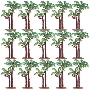 15 Pcs Coconut Tree Decoration Simulation Mini Scenery Landscape - Picture 1 of 12