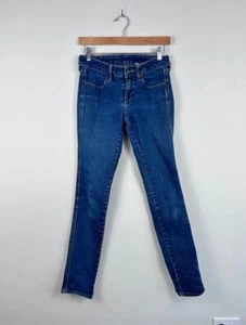 H&M Low Rise Skinny Jeans Women’s Size 25W Dark Navy - Picture 1 of 4