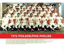 1972 PHILADELPHIA PHILLIES 8X10 TEAM PHOTO BASEBALL PICTURE MLB