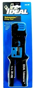 IDEAL 30-496 Telemaster RJ-11/RJ-45 Tool CAT5 CAT5e CAT6 CAT3 For VOICE/DATA NEW - Picture 1 of 7