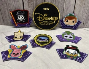Disney Treasures Funko Pop Complete Patch Set of 8 - Picture 1 of 5