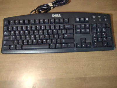 Dell Keyboard SK-8110 Black Wired PS/2 - Image 1 of 2
