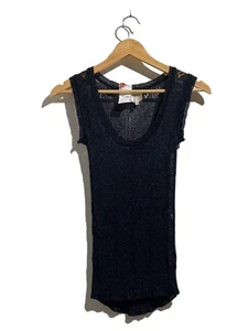 Vivienne Westwood S Cotton Black Camisole Tank Top - Picture 1 of 4