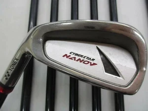 [Lefty / Yonex] Cyberstar Iron Set 8pcs 3-4-5-6-7-8-9-P Shaft Nanospeed Flex S-2 - Picture 1 of 24