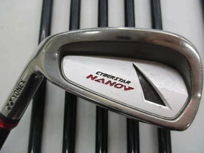 [Lefty / Yonex] Cyberstar Iron Set 8pcs 3-4-5-6-7-8-9-P Shaft Nanospeed Flex S-2 - Image 1 of 4