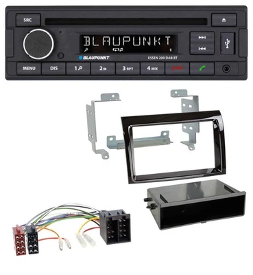 Blaupunkt USB MP3 Bluetooth DAB CD Autoradio für Fiat Ducato (06-10) - piano - Bild 1 von 4