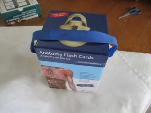 Anatomy Flash Cards, Latin Nomenclature : Anatomy on the Go third edition study - Picture 1 of 4
