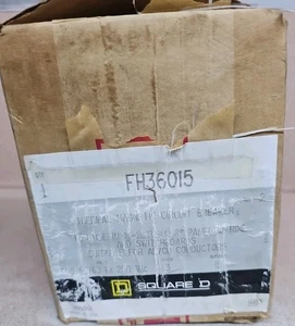 Quadrato D FH36015 15A 600V 3Poli Interruttore Linea NTO - Foto 1 di 4