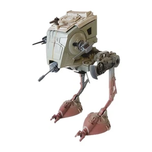 Vintage 1995 Kenner Star Wars POTF2 AT-ST Imperial Scout Walker Muddy Feet - Picture 1 of 12