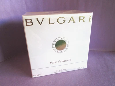 Bvlgari Voile de Jasmin Eau de Toilette 3,4 oz 100 ml Vintage Caixa Selada RARA - Imagem 1 de 4