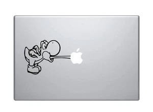 Hungry Yoshi MacBook Pro/Air 13 Zoll Vinyl Aufkleber Aufkleber - Bild 1 von 1