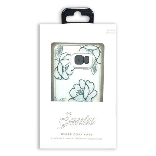 Sonix Clear Flower Design  Case For SamsungGalaxyS7 CAS LNT FLORETTE SAM GS7 BLU - Image 1 of 4