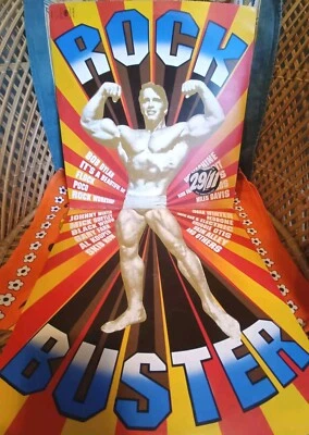 'ROCKBUSTER' NM 1st CBS 1970 Stereo Compilation Vinyl Cheesecake Schwarzenegger! - Image 1 of 4