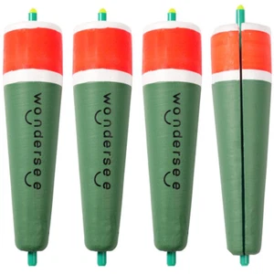 wondersee Fishing Floats Weighted Slotted Peg Popping Floats Slip Bobbers - Picture 1 of 7