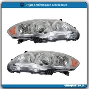 Headlight For 2011 - 2013 Toyota Corolla Headlamps Driver + Passenger Side Pair - Bild 1 von 12
