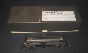 HO NWSL Brass 36' Single Dome Logging Tank Car Painted FW&D #15089 - Picture 1 of 3