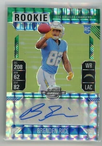 2024 Zenith Optic Contenders Brenden Rice Rookie Ticket Auto Blue 05/24 🔥🔥 - Picture 1 of 3
