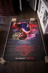 STRANGER THINGS ⚡ S3 B Printer's Proof Rolled DS Vintage Movie Poster Original - Picture 1 of 7