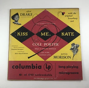 Kiss Me Kate Columbia LP ML4140 Alfred Drake Patricia Morrison Original Cast  - Bild 1 von 6