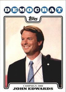 2008 Topps Baseball Campaign 2008 #CO8-JE John Edwards