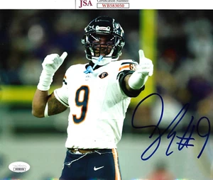 JAQUAN BRISKER signed autographed CHICAGO BEARS 8X10 photo w/ COA JSA PROOF - Picture 1 of 2