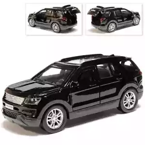 Ford Explorer Modello Metallo Scala Auto Diefusa, Auto Giocattolo Da Collezione, Nero, 1/36 - Foto 1 di 6