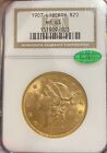 1907 NGC/CAC MS63 $20 Liberty Gold Double Eagle