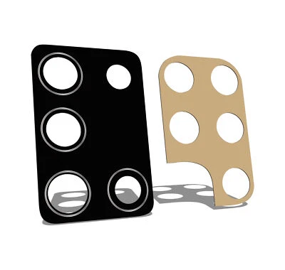 IS-TECK Samsung Galaxy A21s A217 Kamera Linse Glas Camera Glass Lens + Kleber Glue