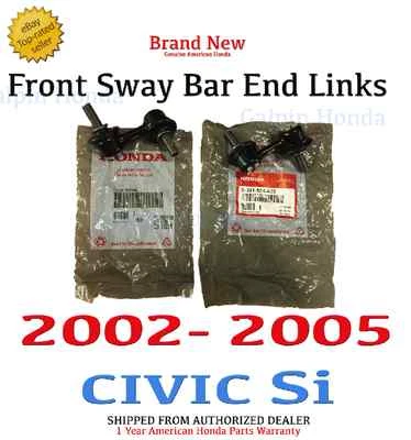 🔥 Barra estabilizadora delantera izquierda original Honda CIVIC SI 2002-2005 (3 PUERTAS) 🔥 Foto 1 de 4