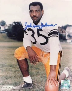John Henry Johnson Steelers Signed Auto 8x10 *4944 - Imagen 1 de 1