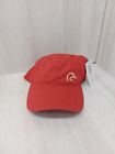Ducks Unlimited Basball Cap Adjustable Red Front And Back Embroidered Logo Wt