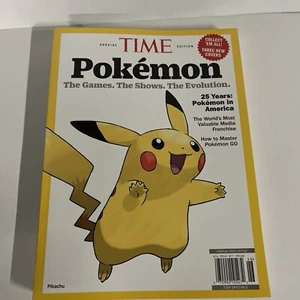 Time Magazine Pokémon Pikachu (ship W/transparent Plastic) - Picture 1 of 1