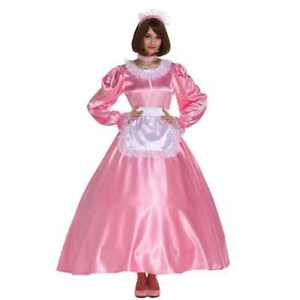 Sissy Girl Maid Lockable Satin Long Dress Cosplay dressers Tailor-made