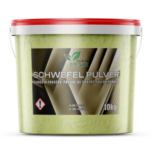 10kg Schwefel Schwefelpulver Eimer Anorganisch 99,9% Sulfur fein gemahlen 10 kg - Bild 1 von 6
