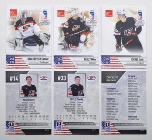 2015 BY cards IIHF World Championship Team USA Pick a Player Card