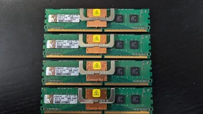 Kingston UW727-IFA-IDT15S 512MB PC2-4200F ECC-DDR2 Lot of 4 - Image 1 of 3