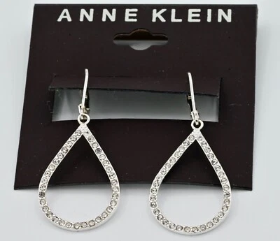 Новый ANNE KLEIN кристалл капли серьги - Изображение 1 из 4
