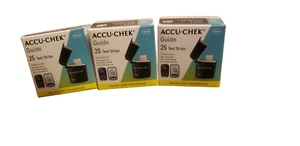 75 Strisce Reattive per Diabetici Guida ACCU-CHEK - 3 scatole da 25, Scad. 7/2026 - Foto 1 di 1