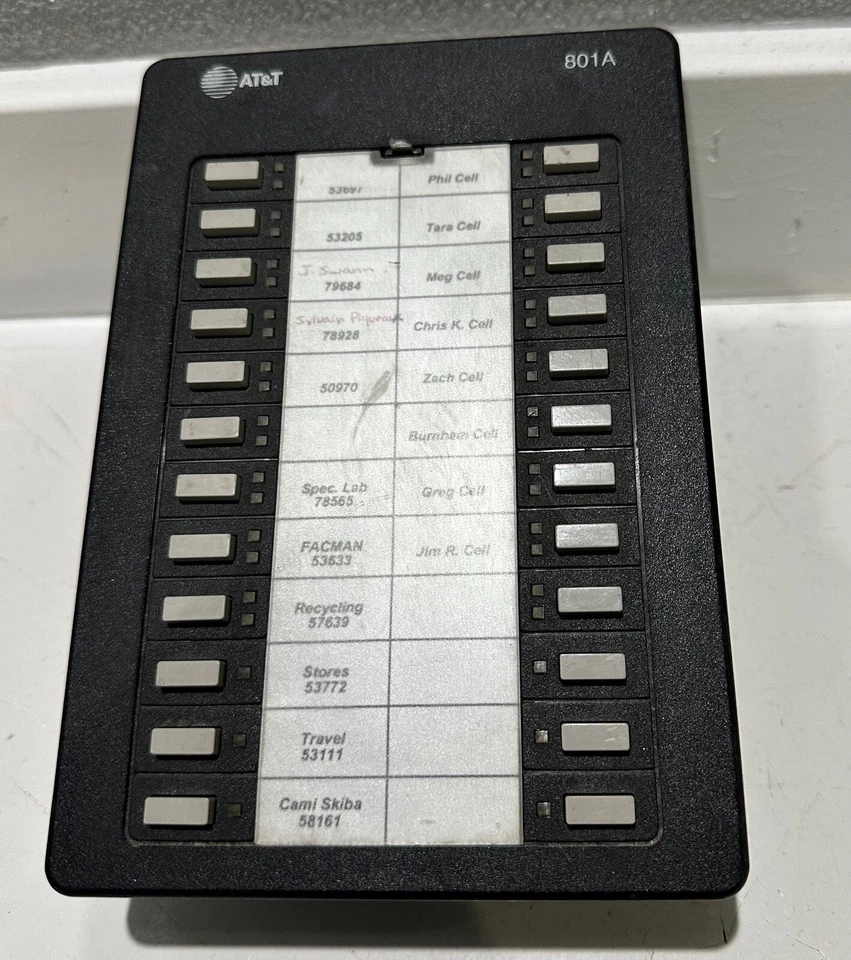 Refurbished Avaya Definity ZE801A Expansion Module  (Black) - Image 1 of 1