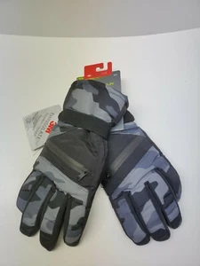 Tek Gear wasserdichte Skihandschuhe Herren Größe S/M 3M dünn mit Tasche - Bild 1 von 5